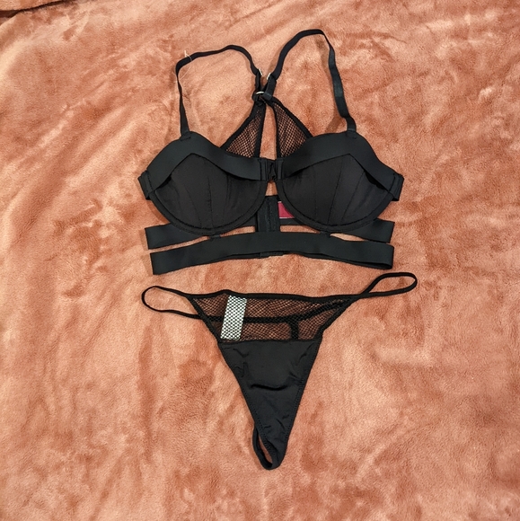 True & Co. Other - Cage fishnet lingerie